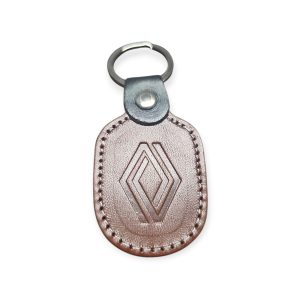 Porta Chaves Pele 06 RENAULT castanho médio