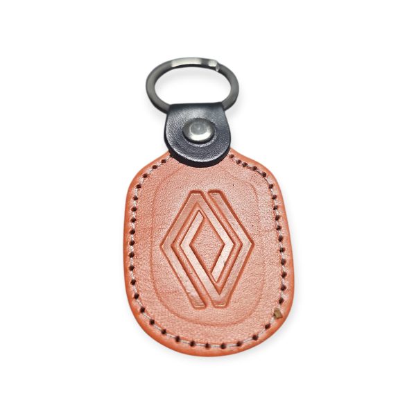 Porta Chaves Pele 06 RENAULT laranja