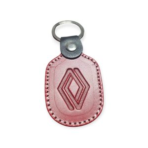 Porta Chaves Pele 06 RENAULT vermelho