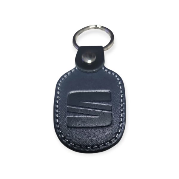 Porta Chaves Pele 06 SEAT azul escuro
