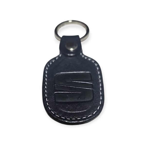 Porta Chaves Pele 06 SEAT preto