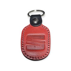 Porta Chaves Pele 06 SEAT vermelho