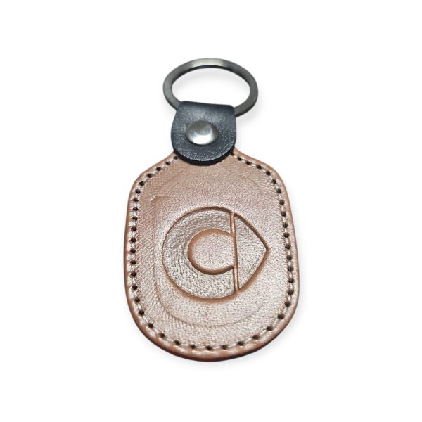 Porta Chaves Pele 06 SMART castanho claro