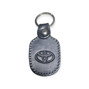 Porta Chaves Pele 06 TOYOTA azul escuro