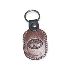Porta Chaves Pele 06 TOYOTA castanho médio