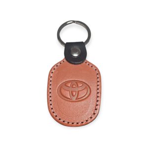 Porta Chaves Pele 06 TOYOTA laranja