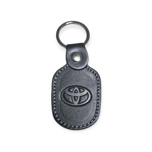 Porta Chaves Pele 06 TOYOTA preto
