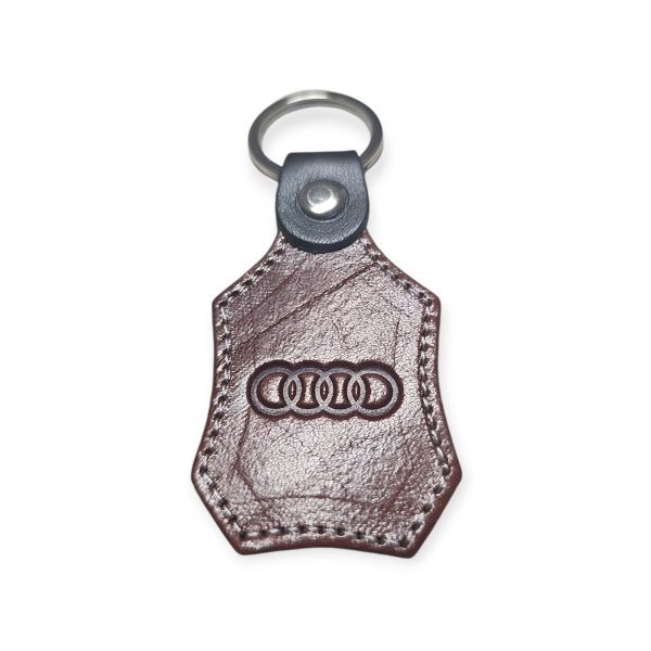 Porta Chaves Pele 07 AUDI castanho médio