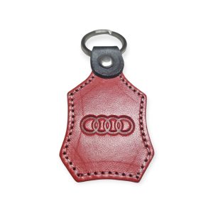 Porta Chaves Pele 07 AUDI vermelho