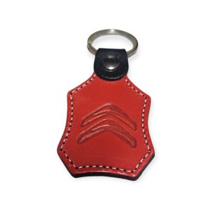 Porta Chaves Pele 07 CITROËN vermelho