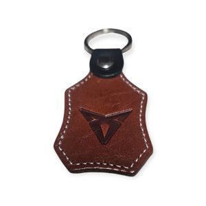 Porta Chaves Pele 07 CUPRA castanho médio