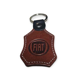 Porta Chaves Pele 07 FIAT castanho médio