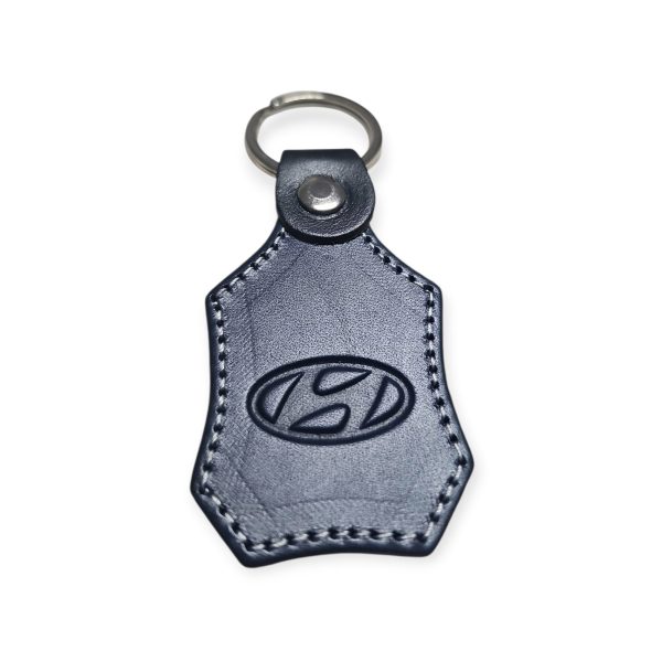 Porta Chaves Pele 07 HYUNDAI azul marinho