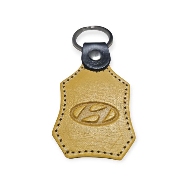 Porta Chaves Pele 07 HYUNDAI amarelo