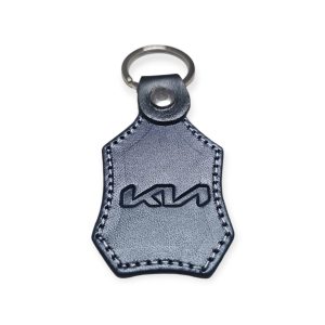 Porta Chaves Pele 07 KIA azul escuro