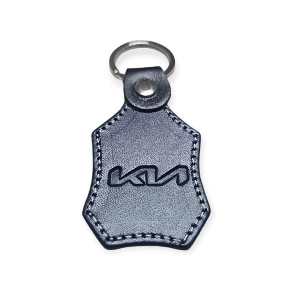 Porta Chaves Pele 07 KIA azul escuro
