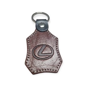 Porta Chaves Pele 07 LEXUS castanho médio