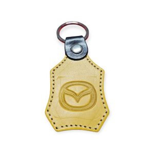 Porta Chaves Pele 07 MAZDA amarelo