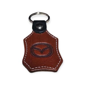 Porta Chaves Pele 07 MAZDA castanho médio