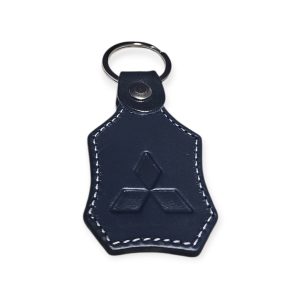 Porta Chaves Pele 07 MITSUBISHI azul escuro