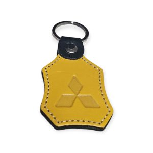 Porta Chaves Pele 07 MITSUBISHI amarelo