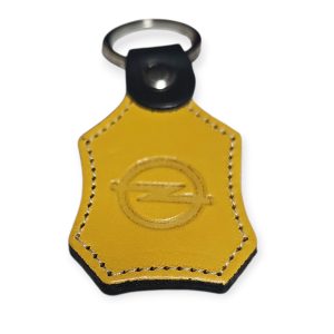 Porta Chaves Pele 07 OPEL amarelo