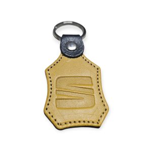 Porta Chaves Pele 07 SEAT amarelo