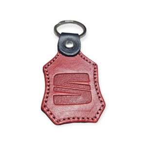 Porta Chaves Pele 07 SEAT vermelho