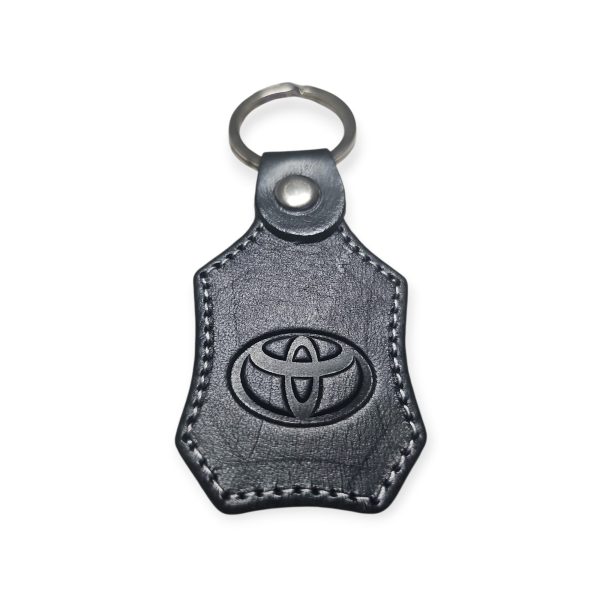 Porta Chaves Pele 07 TOYOTA preto