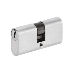 Cilindro Oval Chave Plana Corbin 27x24 Níquel