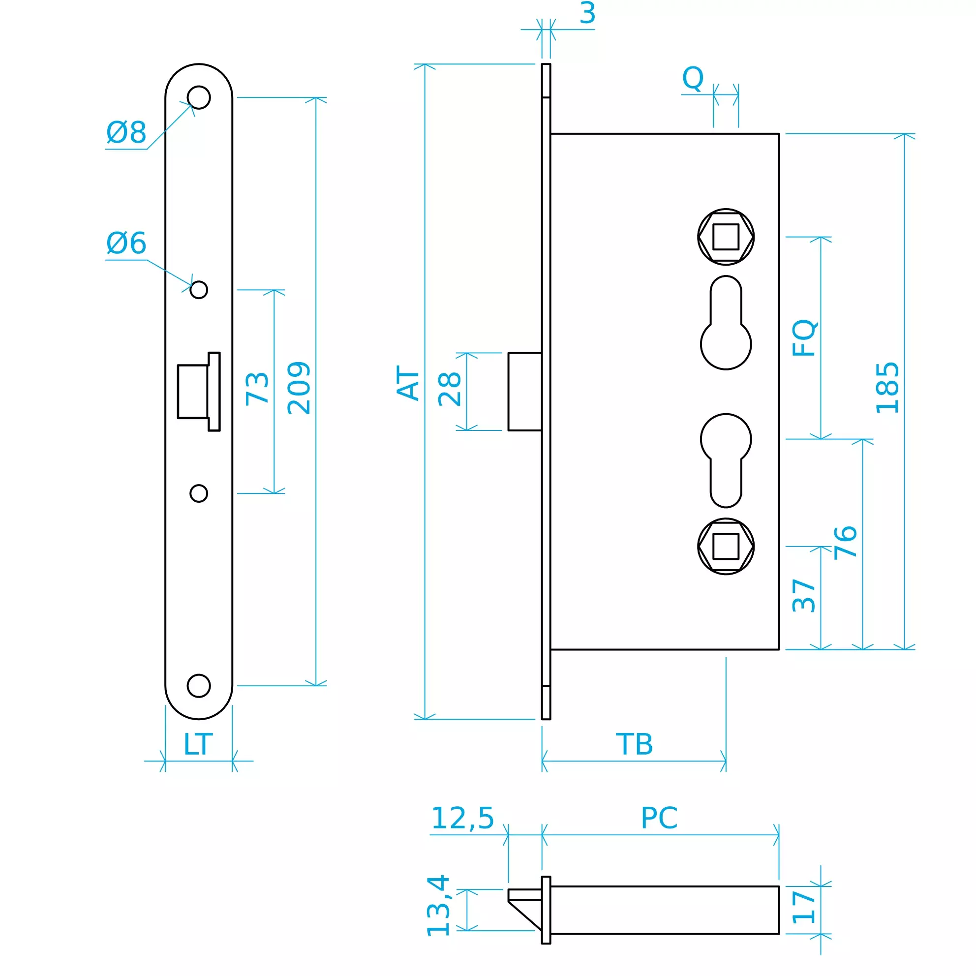 Fechadura Iseo Antipânico 214110654 - Image 2