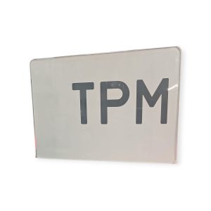 Placa Acrílica TPM 25x18cm