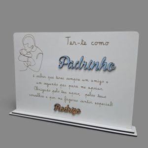 Moldura Personalizada Padrinho