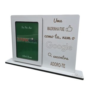 Quadro com foto madrinha