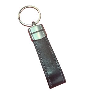 Porta Chaves Pele 02 Preto Porsche