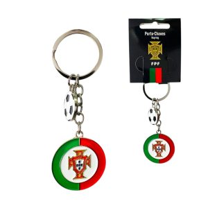 Porta Chaves Metálico Símbolo Redondo FPF Portugal