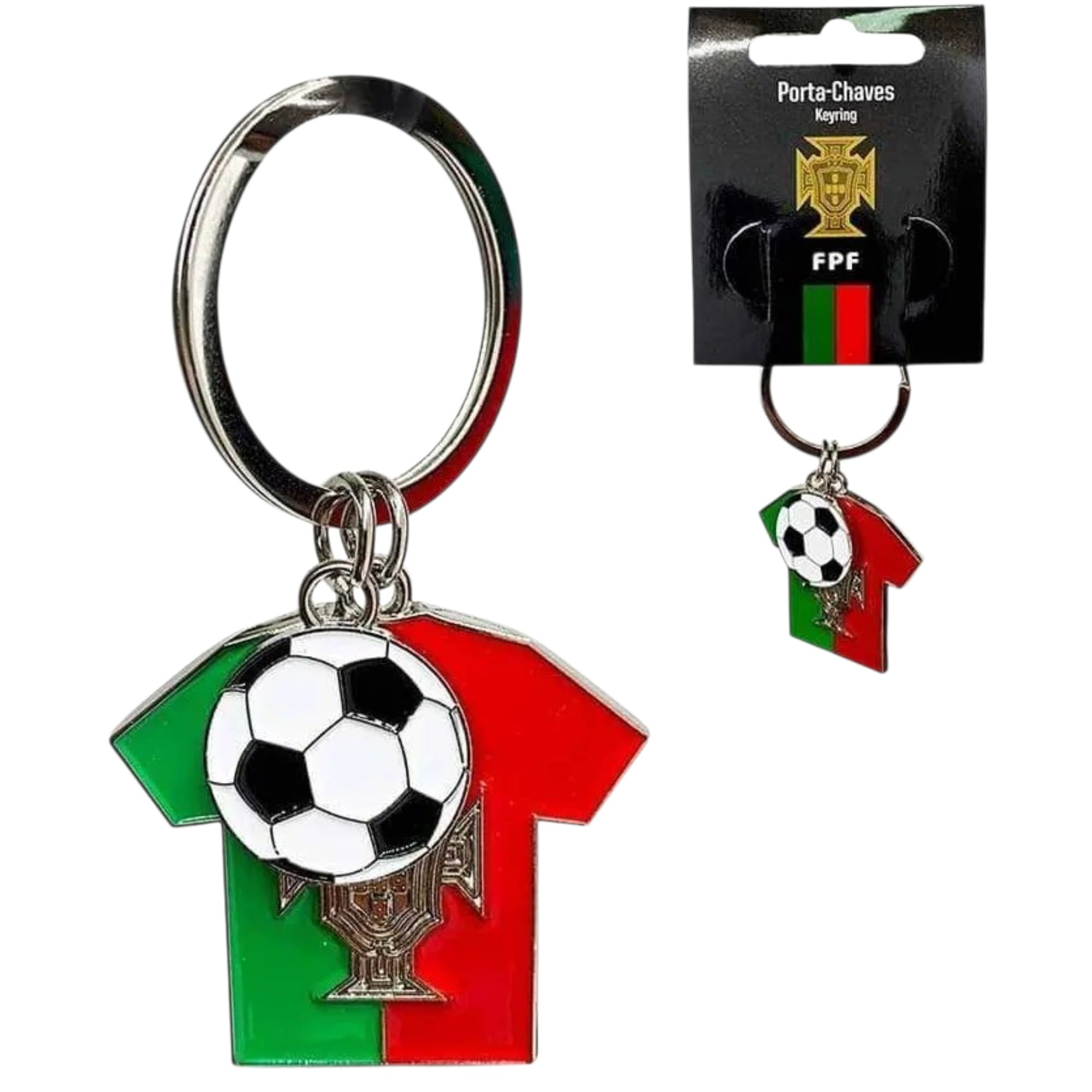 Porta Chaves Metálico Camisola FPF Portugal