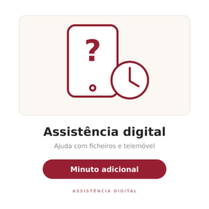 Assistência digital - Minuto adicional