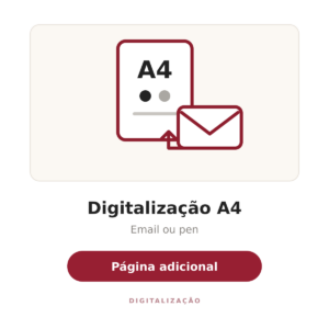 Digitalização A4 - Página adicional
